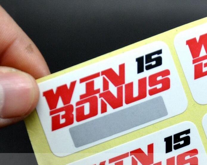 不干膠標簽刮刮卡